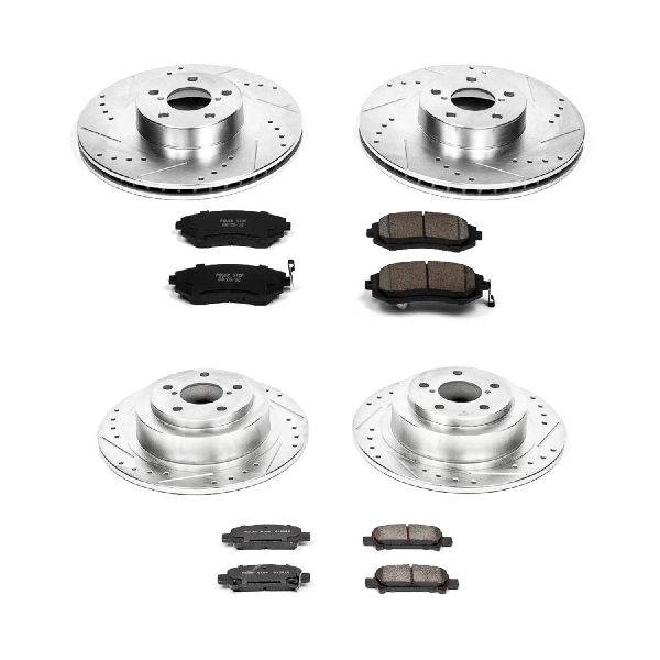 2003-2006 Subaru Baja Disc Brake Kit - Front and Rear (Powerstop)