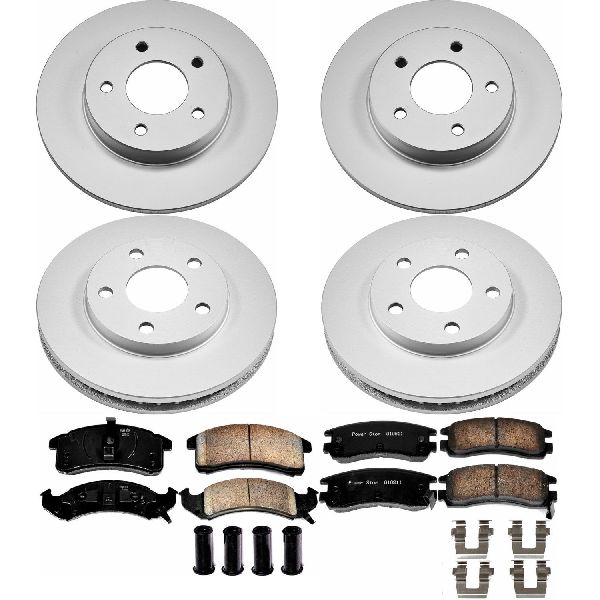 1992-1993 Cadillac Eldorado Disc Brake Kit - Front and Rear (Powerstop)
