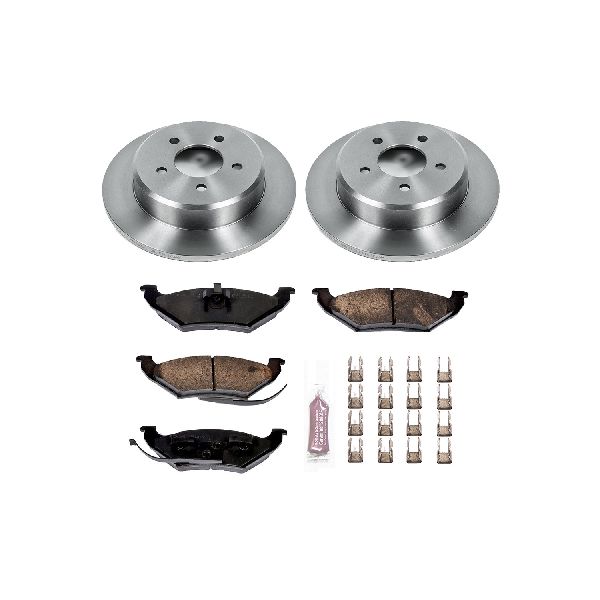 1991-1995 Lincoln Town Car Disc Brake Kit - Rear (Powerstop)