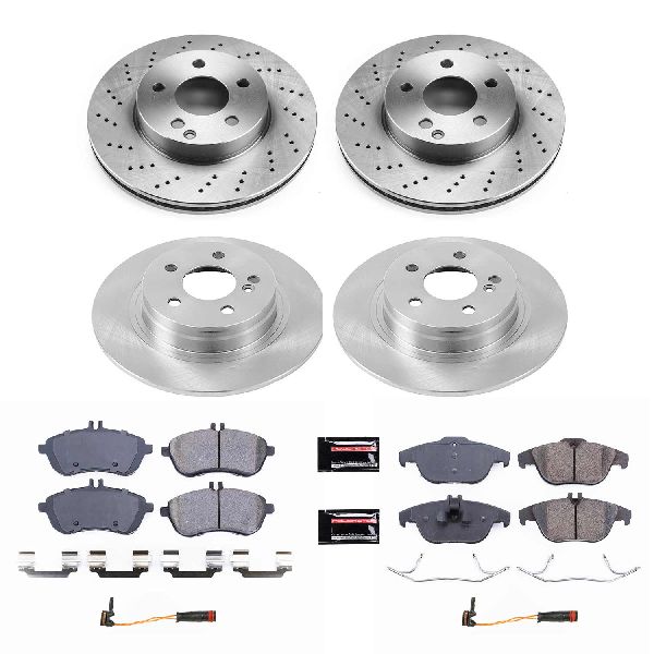 2008-2012 Mercedes-Benz C300 Disc Brake Kit - Front and Rear (Powerstop)