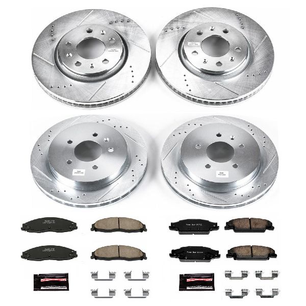 2005-2008 Cadillac STS Disc Brake Kit - Front and Rear (Powerstop)