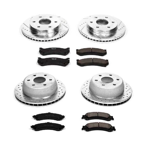 2002-2006 Chevrolet Avalanche 1500 Disc Brake Kit - Front and Rear (Powerstop)
