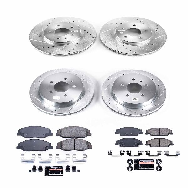 2009-2011 Cadillac STS Disc Brake Kit - Front and Rear (Powerstop)