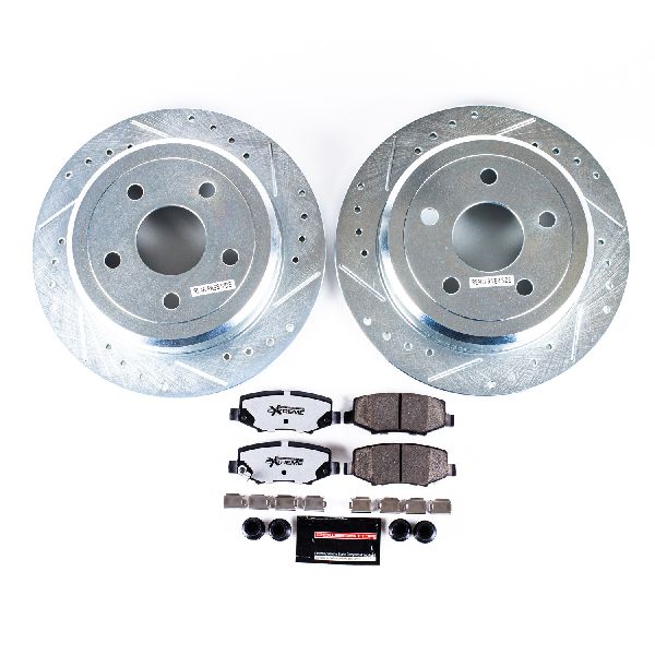 2007-2017 Jeep Wrangler Disc Brake Kit - Rear (Powerstop)