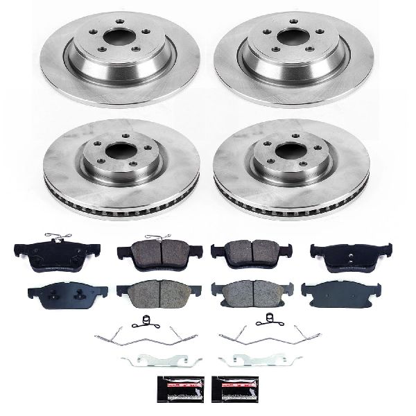 2017-2020 Lincoln Continental Disc Brake Kit - Front and Rear (Powerstop)