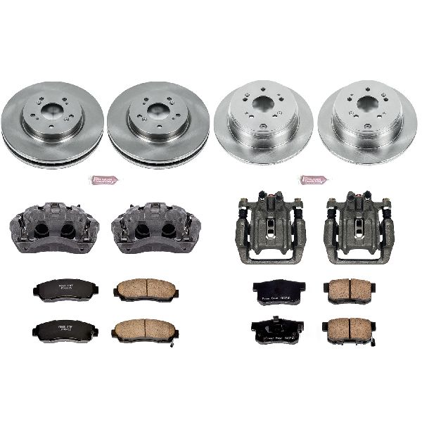 2007-2011 Honda CR-V Disc Brake Kit - Front and Rear (Powerstop)