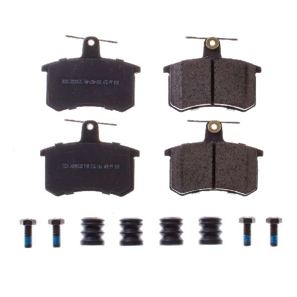 1995-1997 Audi A6 Disc Brake Pad Set - Rear (Powerstop)