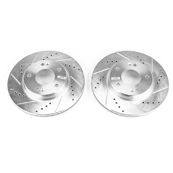 2017-2022 Hyundai Ioniq Disc Brake Rotor Set - Front (Powerstop)
