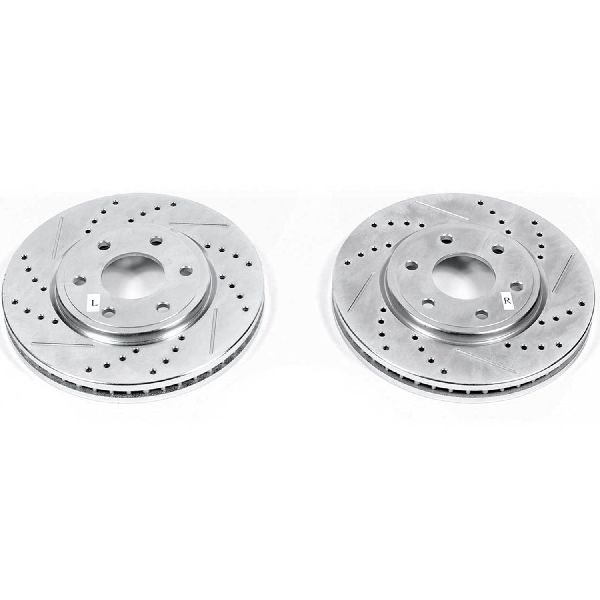 2009-2012 Suzuki Equator Disc Brake Rotor Set - Front (Powerstop)