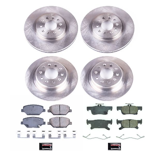 2017-2018 Buick Envision Disc Brake Kit - Front and Rear (Powerstop)