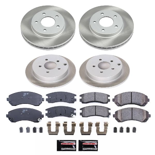 2002-2007 Buick Rendezvous Disc Brake Kit - Front and Rear (Powerstop)