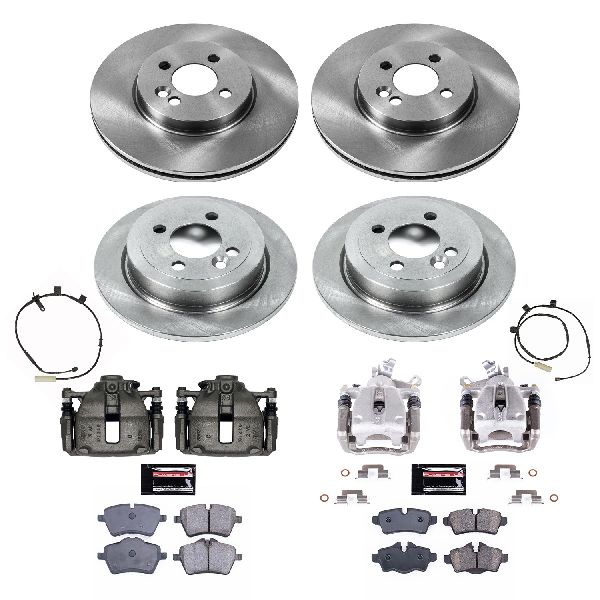 2012-2015 Mini Cooper Disc Brake Kit - Front and Rear (Powerstop)