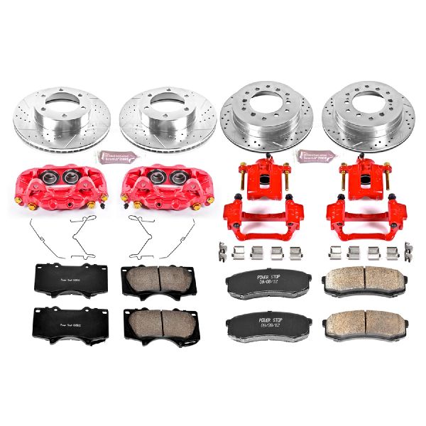 2001-2007 Toyota Sequoia Disc Brake Kit - Front and Rear (Powerstop)