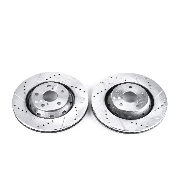 2009-2016 Toyota Venza Disc Brake Rotor Set - Front (Powerstop)
