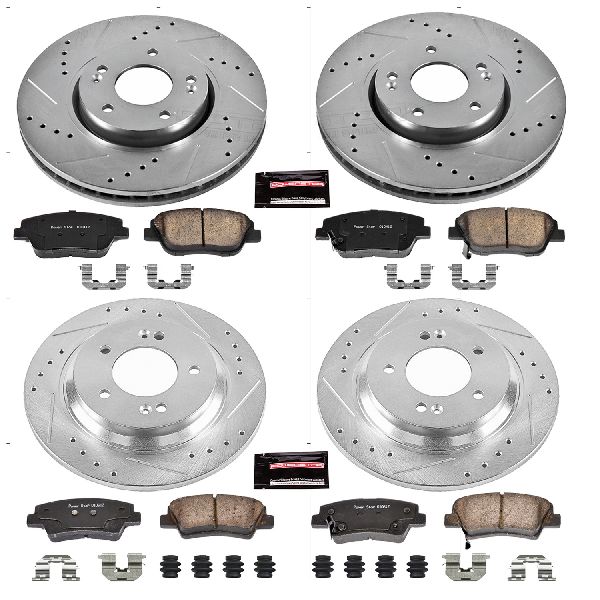 2014-2016 Kia Optima Disc Brake Kit - Front and Rear (Powerstop)