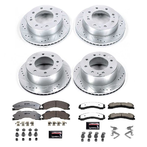 2012-2014 GMC Sierra 2500 HD Disc Brake Kit - Front and Rear (Powerstop)