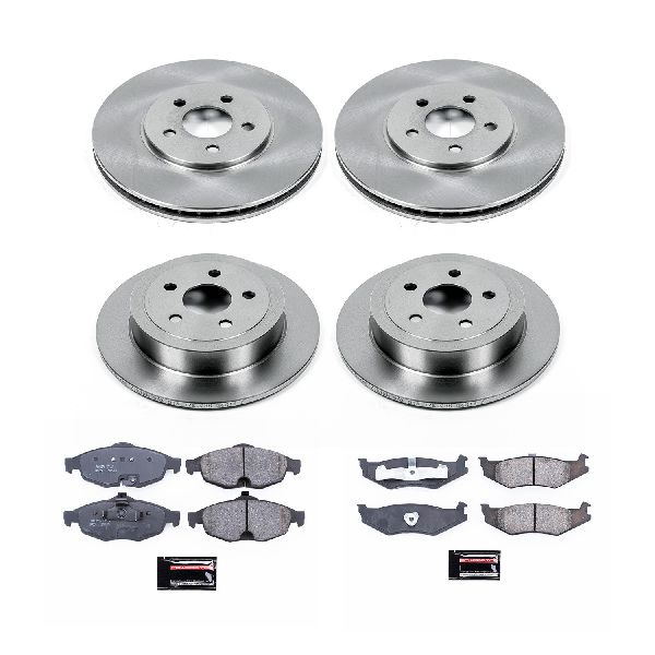 2001-2006 Dodge Stratus Disc Brake Kit - Front and Rear (Powerstop)