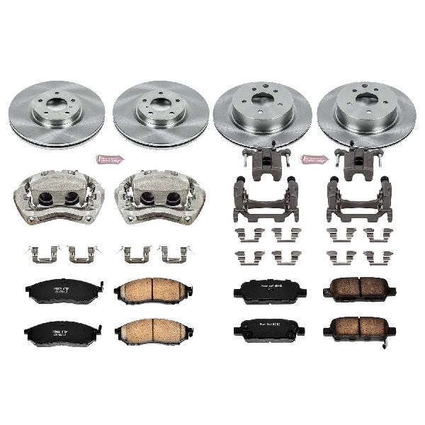 2009-2013 INFINITI G37 Disc Brake Kit - Front and Rear (Powerstop)