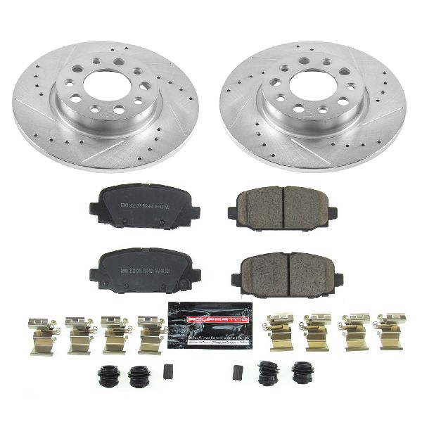 2017-2025 Jeep Compass Disc Brake Kit - Rear (Powerstop)