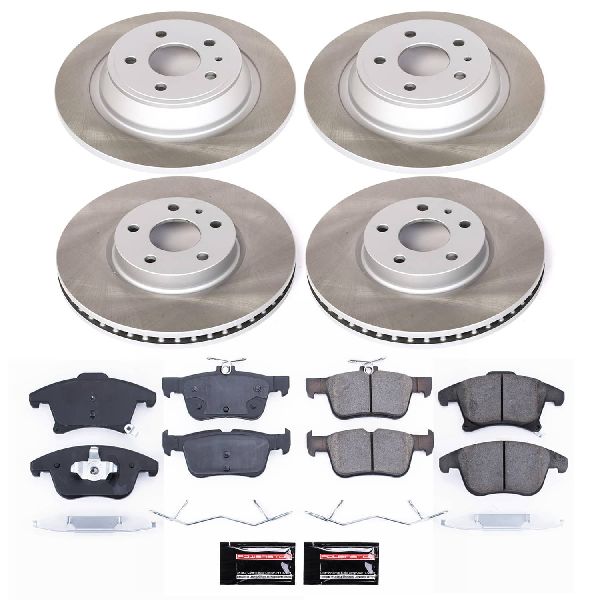 2013-2016 Lincoln MKZ Disc Brake Kit - Front and Rear (Powerstop)