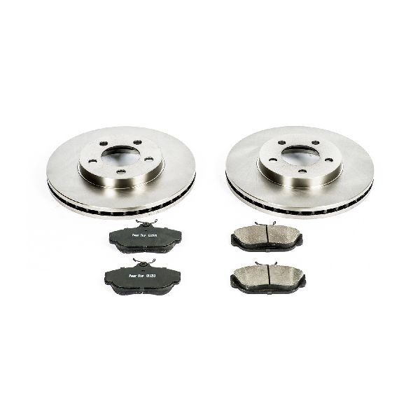 1993-1994 Lincoln Continental Disc Brake Kit - Front (Powerstop)