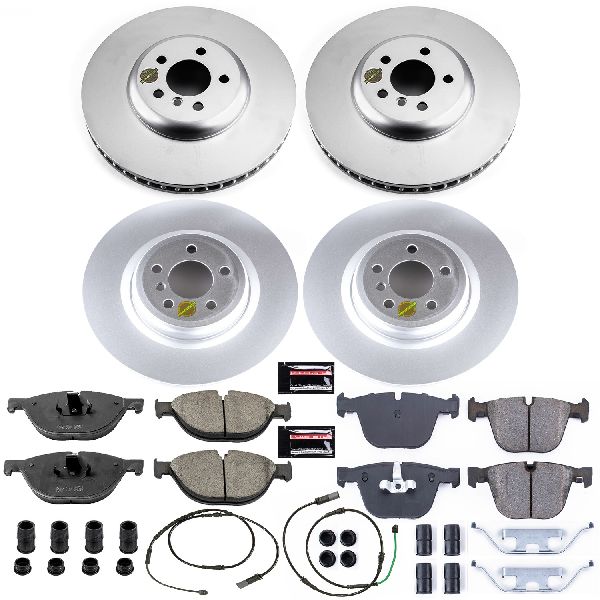 2010-2015 BMW 550i GT Disc Brake Kit - Front and Rear (Powerstop)