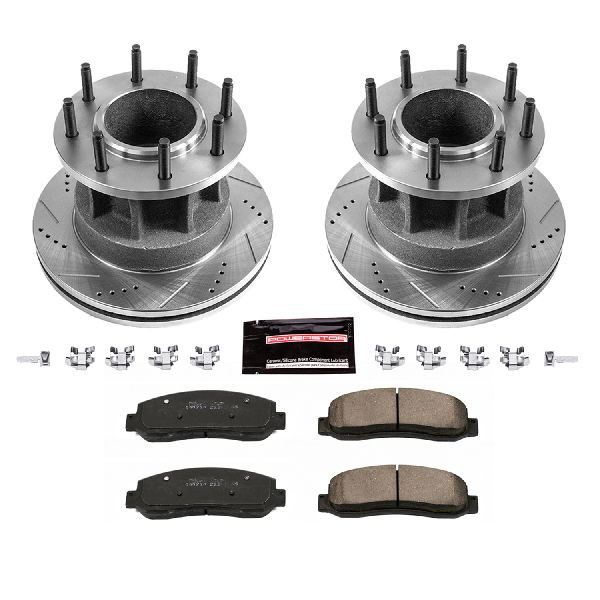 2007-2011 Ford F-350 Super Duty Disc Brake Kit - Front (Powerstop)