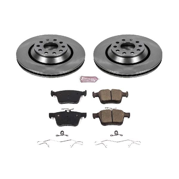 2015-2020 Audi S3 Disc Brake Kit - Rear (Powerstop)