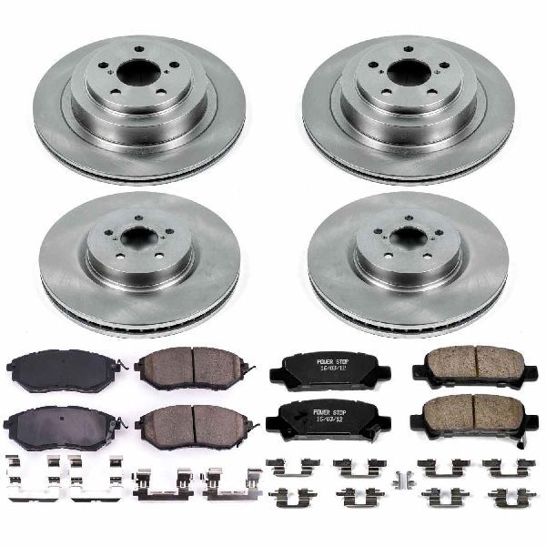 2005-2009 Subaru Legacy Disc Brake Kit - Front and Rear (Powerstop)
