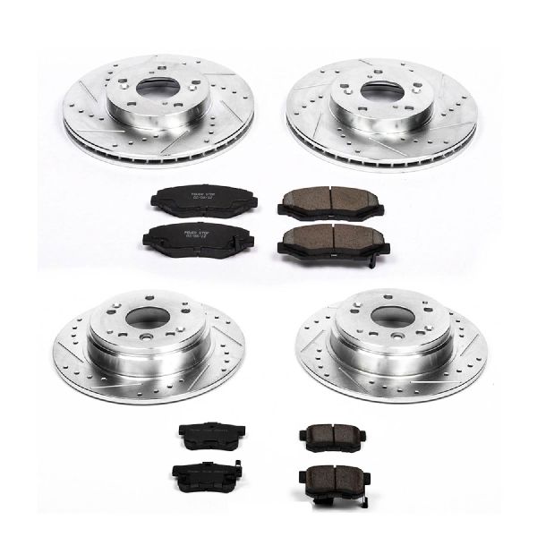 2003-2011 Honda Element Disc Brake Kit - Front and Rear (Powerstop)