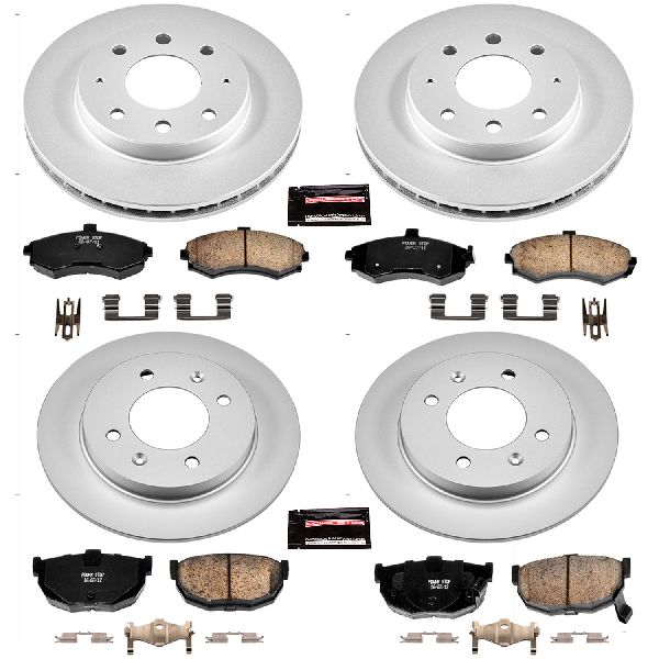2002-2005 Hyundai Elantra Disc Brake Kit - Front and Rear (Powerstop)