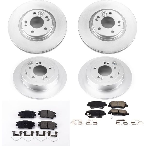 2016-2018 Hyundai Tucson Disc Brake Kit - Front and Rear (Powerstop)