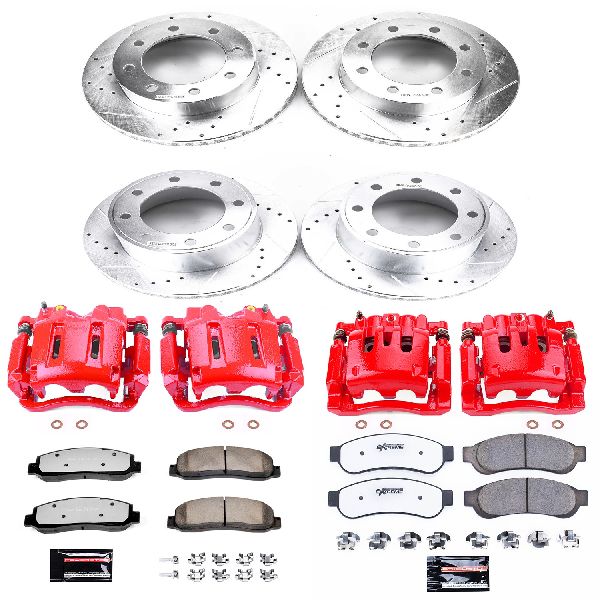 2010 Ford F-350 Super Duty Disc Brake Kit - Front and Rear (Powerstop)