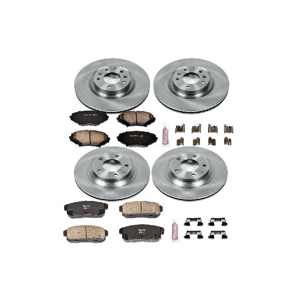 2004-2011 Mazda RX-8 Disc Brake Kit - Front and Rear (Powerstop)