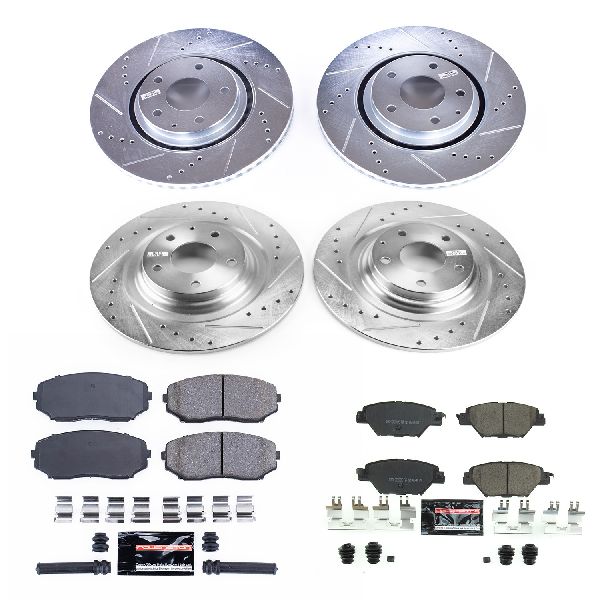 2016-2023 Mazda CX-9 Disc Brake Kit - Front and Rear (Powerstop)