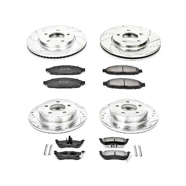 2004-2008 Chrysler Pacifica Disc Brake Kit - Front and Rear (Powerstop)