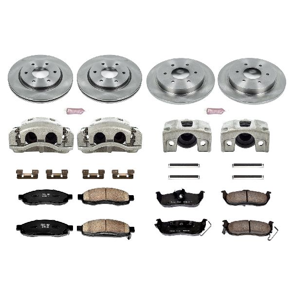 2005-2007 INFINITI QX56 Disc Brake Kit - Front and Rear (Powerstop)