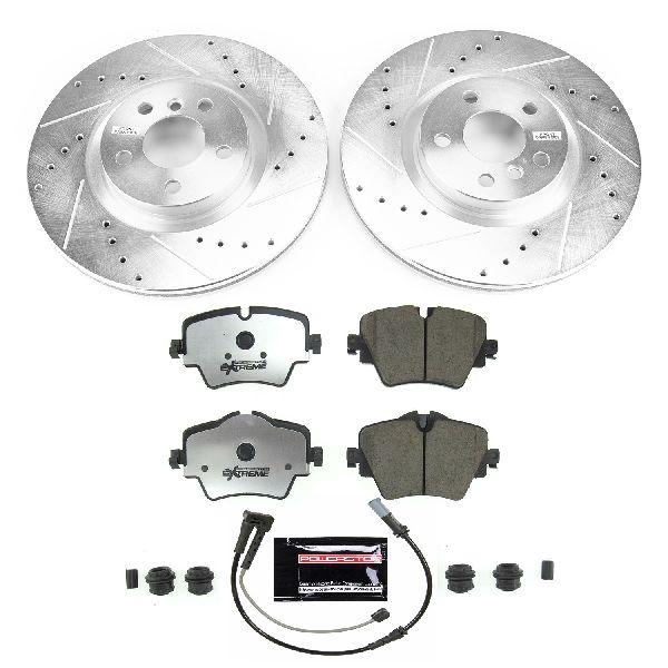 2017-2024 Mini Cooper Countryman Disc Brake Kit - Front (Powerstop)