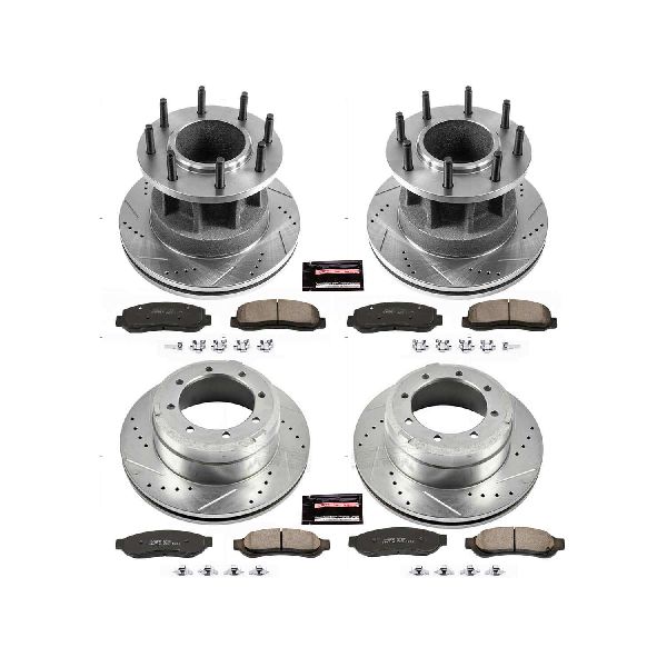 2007-2010 Ford F-350 Super Duty Disc Brake Kit - Front and Rear (Powerstop)