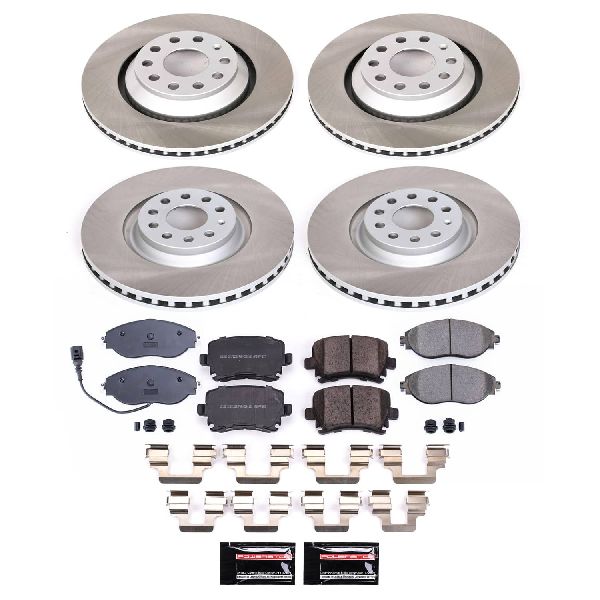2013-2016 Volkswagen CC Disc Brake Kit - Front and Rear (Powerstop)