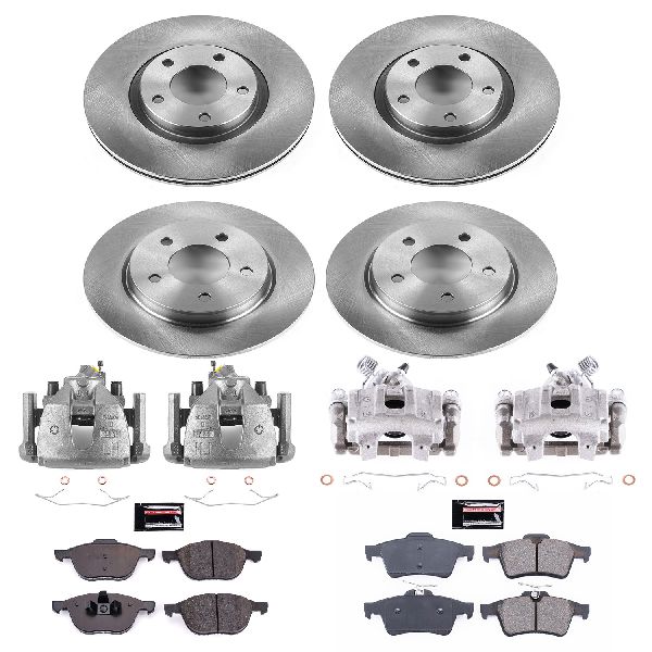 2008-2013 Mazda 3 Disc Brake Kit - Front and Rear (Powerstop)