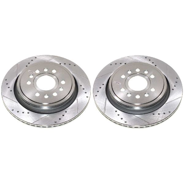 2021-2024 Ram 1500 Disc Brake Rotor Set - Rear (Powerstop)