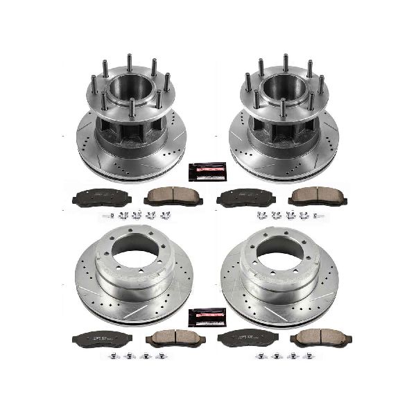 2005-2007 Ford F-350 Super Duty Disc Brake Kit - Front and Rear (Powerstop)