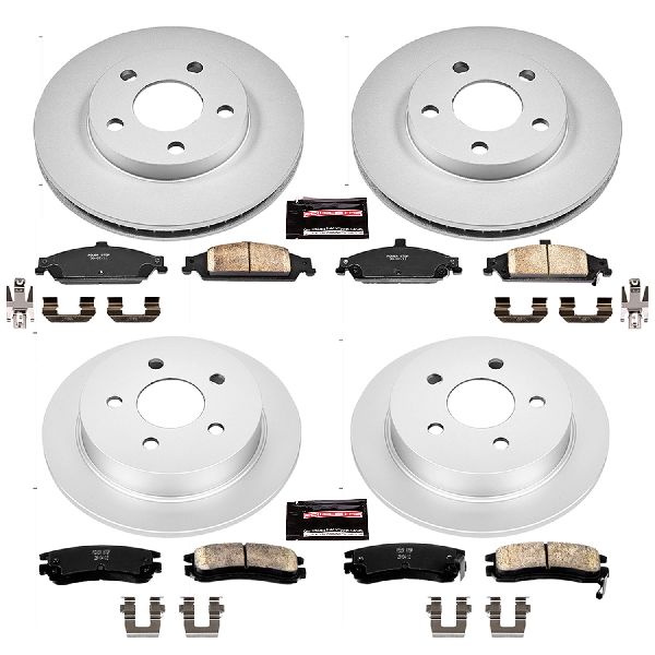 1999-2004 Oldsmobile Alero Disc Brake Kit - Front and Rear (Powerstop)