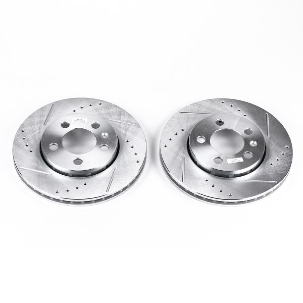 2003-2005 Volkswagen Jetta Disc Brake Rotor Set - Rear (Powerstop)