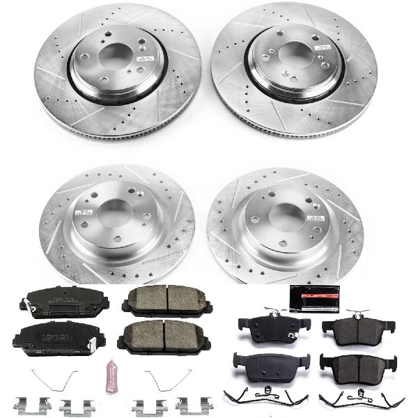 2017-2020 Honda Civic Disc Brake Kit - Front and Rear (Powerstop)