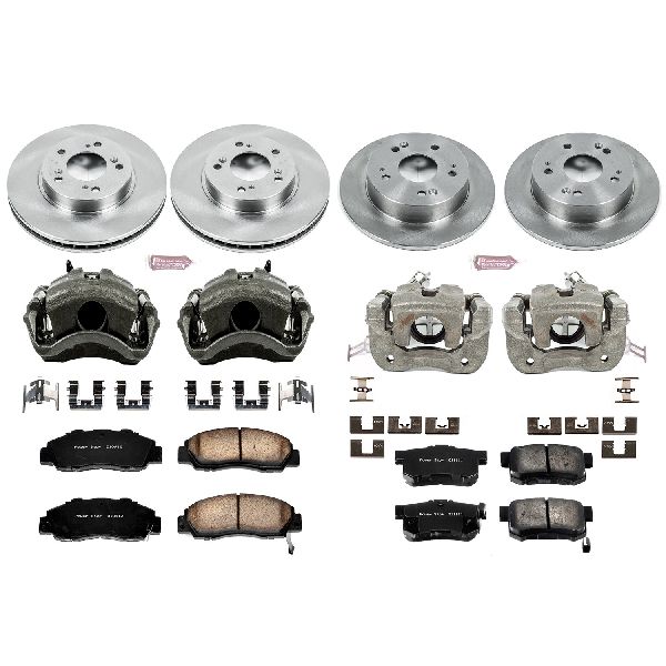 1997-2001 Honda Prelude Disc Brake Kit - Front and Rear (Powerstop)