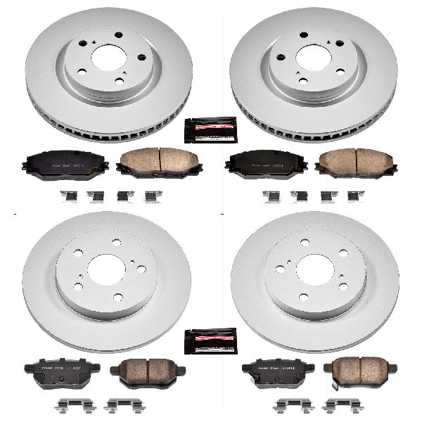 2009-2010 Pontiac Vibe Disc Brake Kit - Front and Rear (Powerstop)