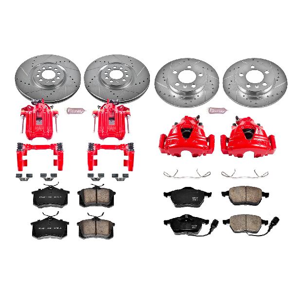 2000-2006 Audi TT Quattro Disc Brake Kit - Front and Rear (Powerstop)