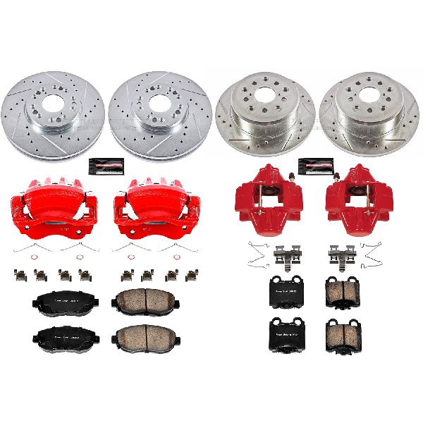 1998-2000 Lexus GS400 Disc Brake Kit - Front and Rear (Powerstop)